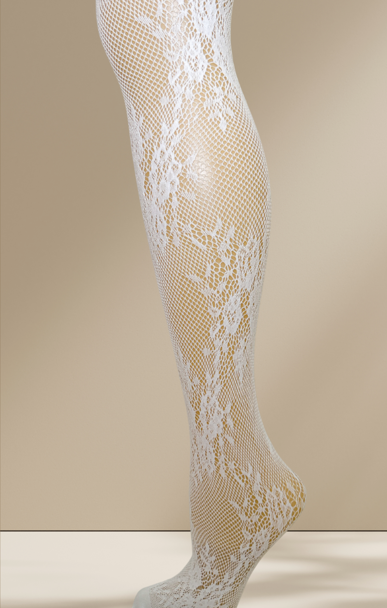 Vivian Floral Lace Tights
