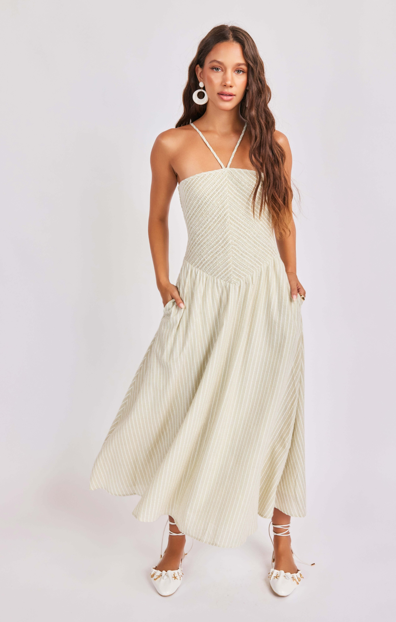 Angelfish Halter Dress