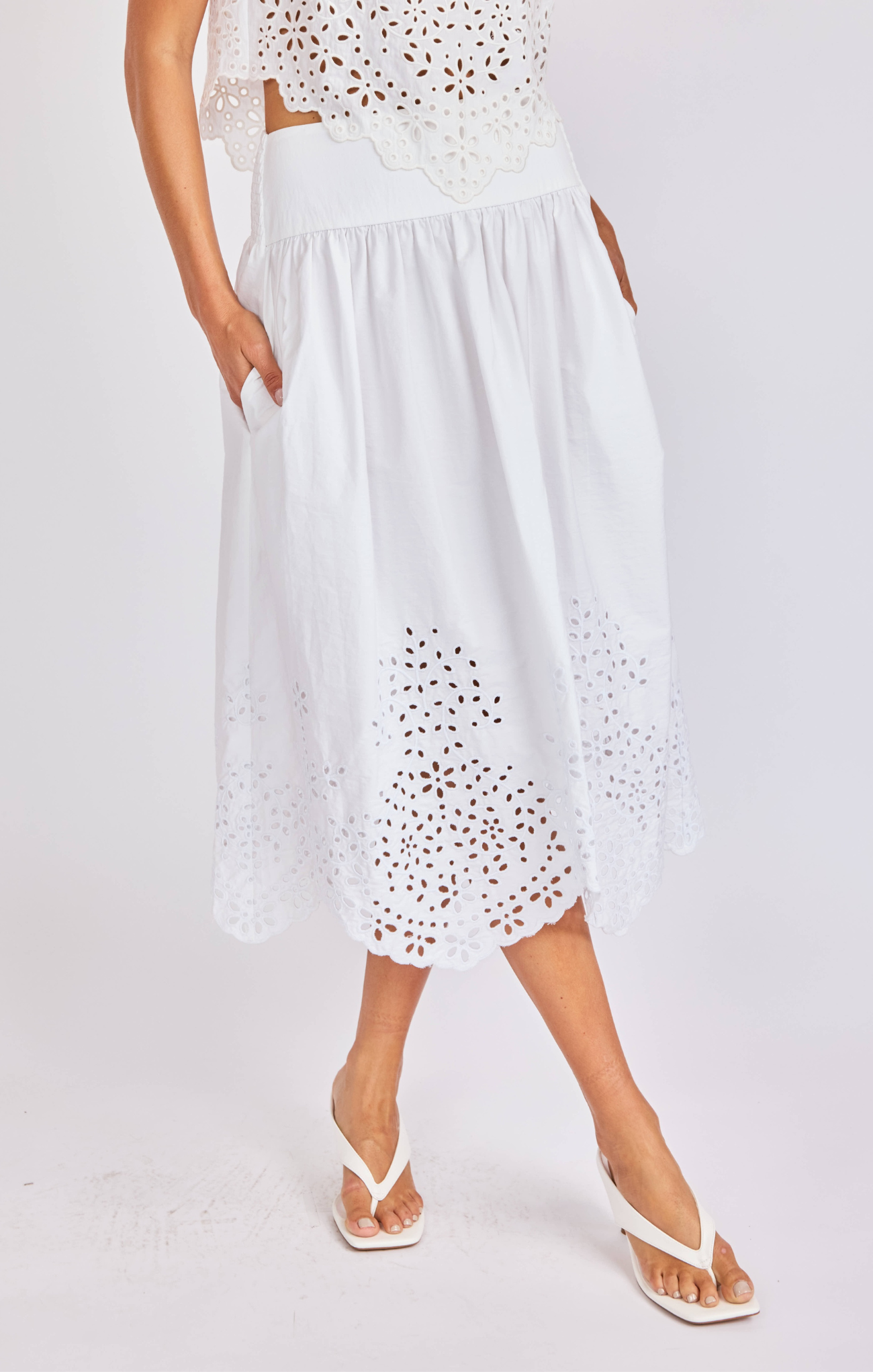 Atlantis Eyelet Skirt
