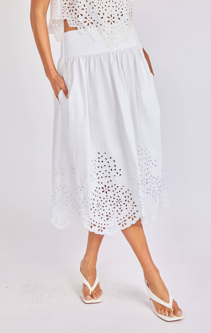 Atlantis Eyelet Skirt