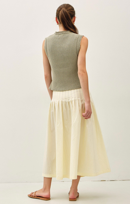 Catherine Button Up Sweater Vest