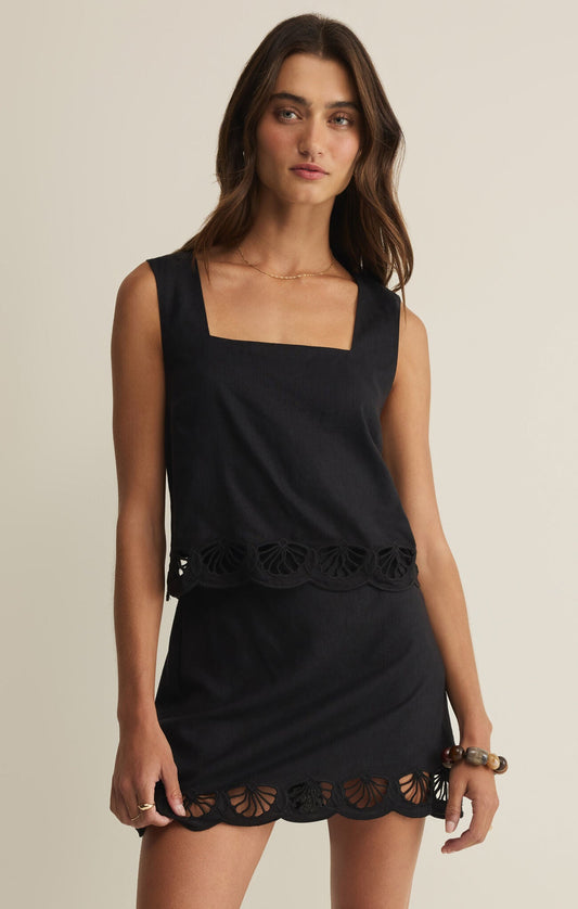 Charlene Embroidery Top