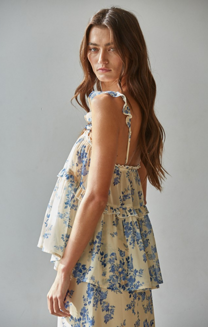 Etienne Floral Top