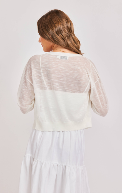 Evie Button Front Cardigan