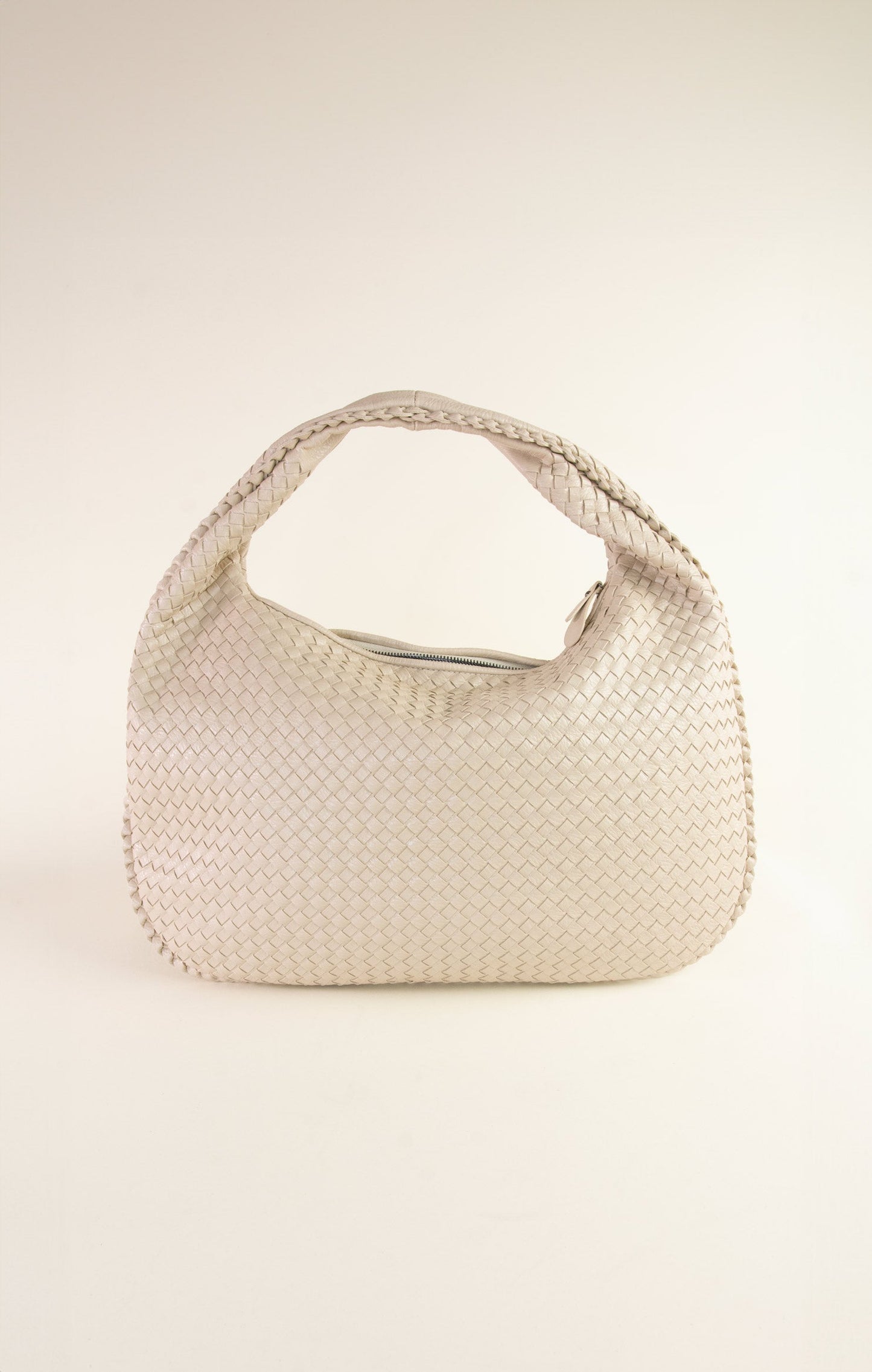 Fallon Large Woven Shoulder Bag