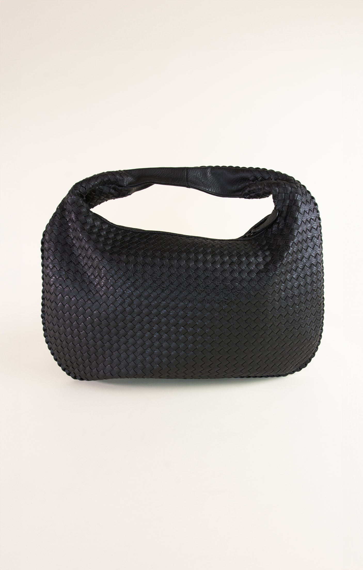 Fallon Large Woven Shoulder Bag
