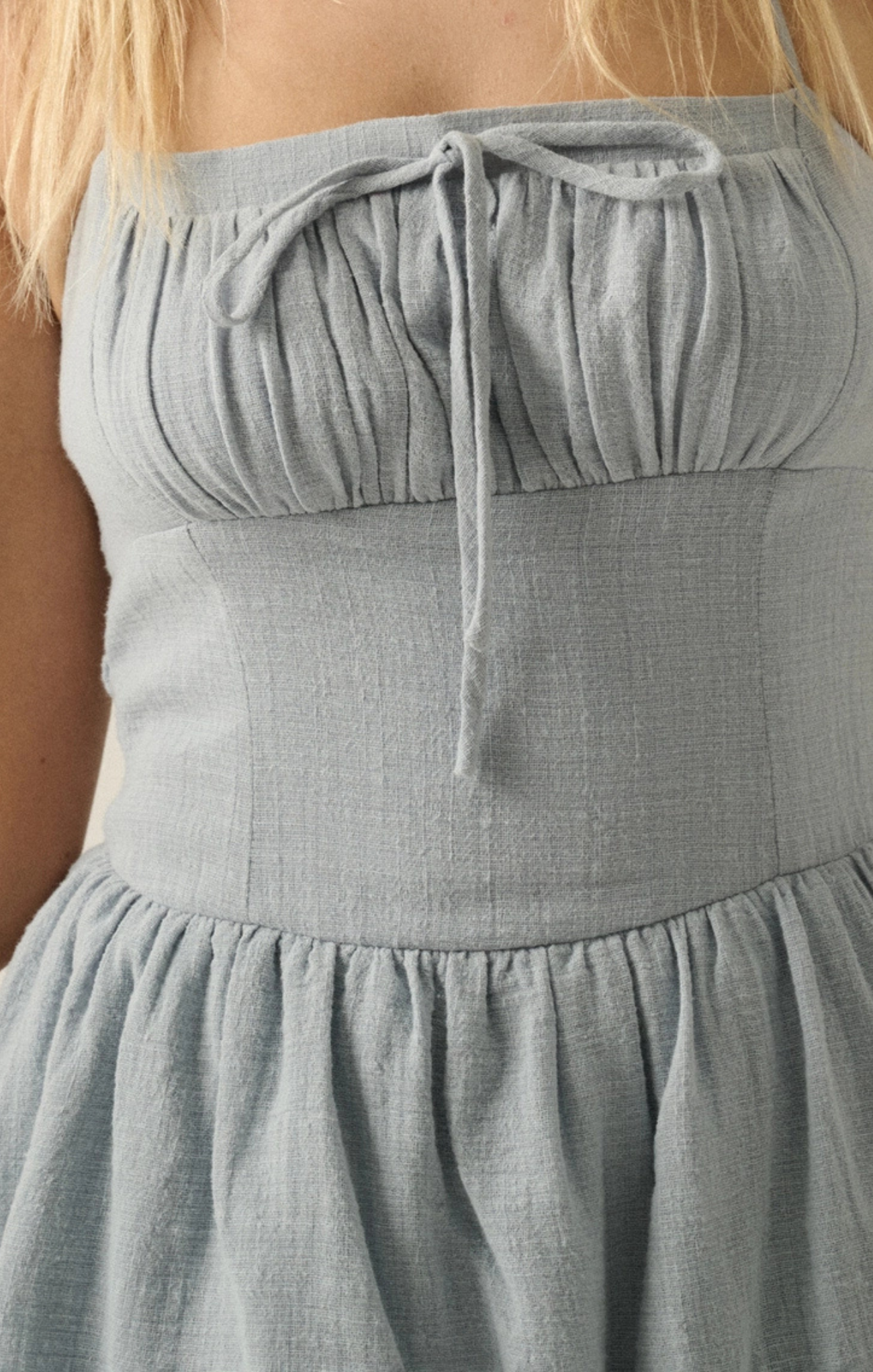 Gabby Tiered Halter Maxi Dress