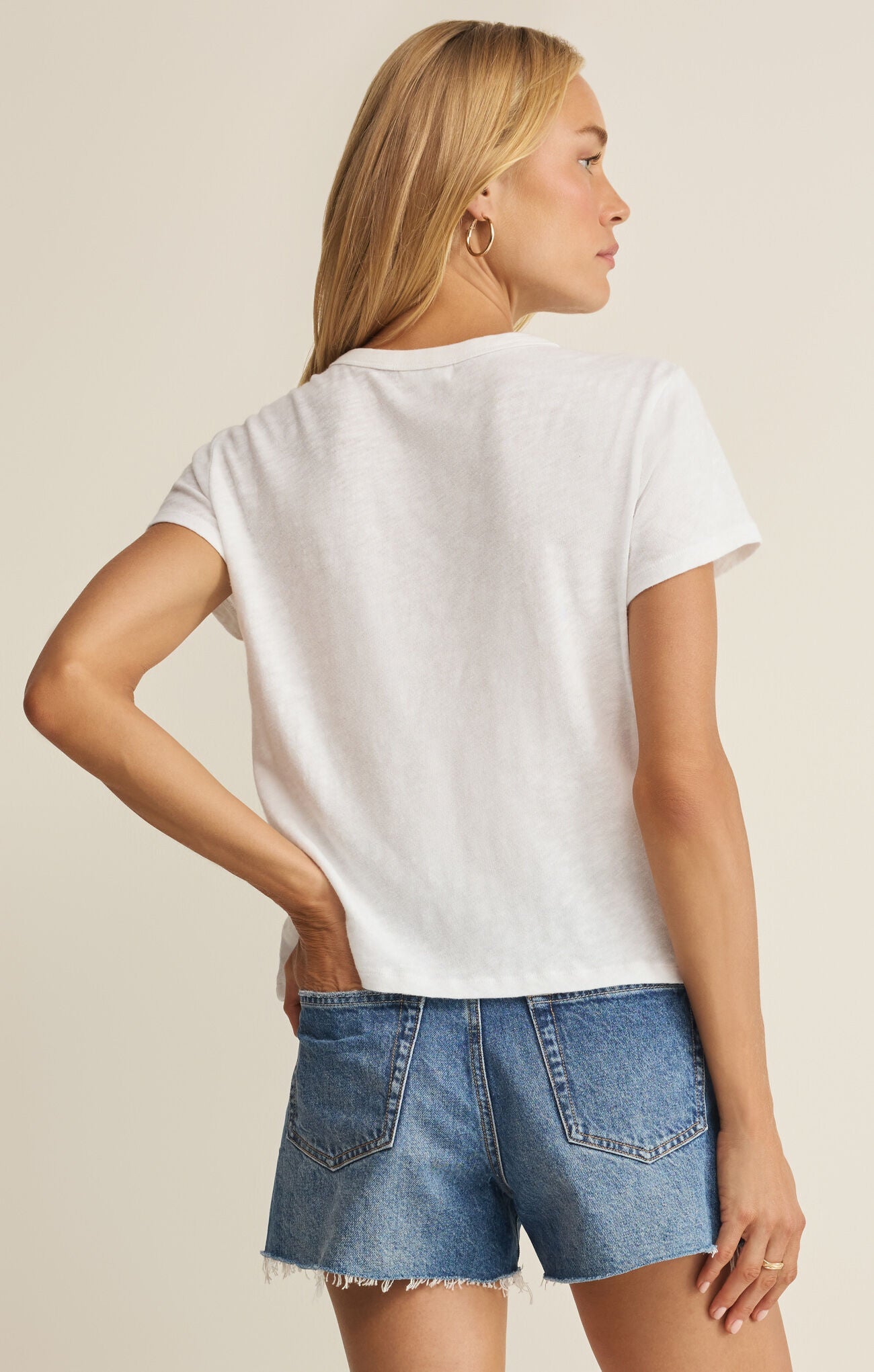 Junie Slub Tee Shirt