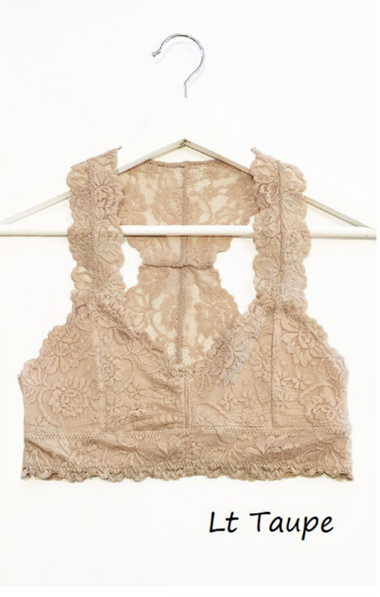 Lace Racerback Bralette