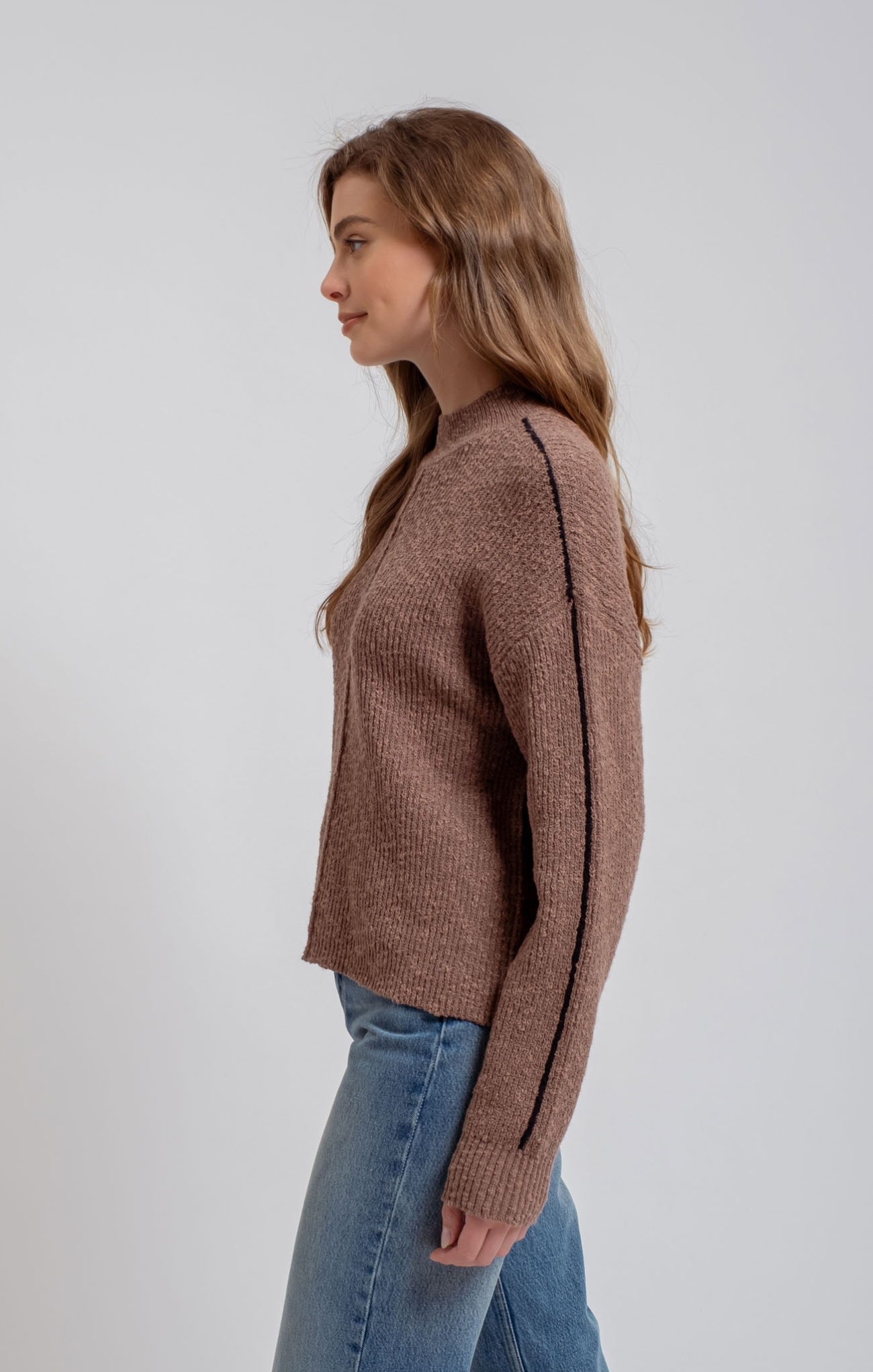 Marcelina Mock Sweater