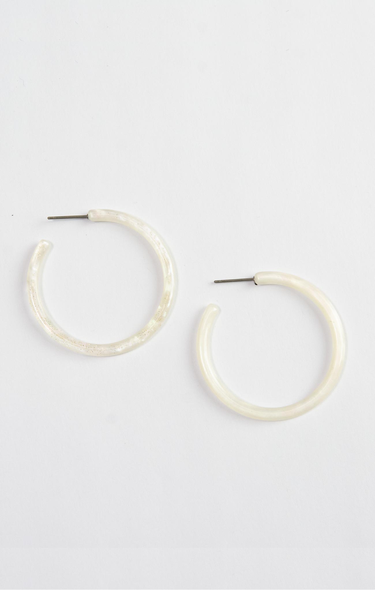 Skinny Autumn Acetate Hoops