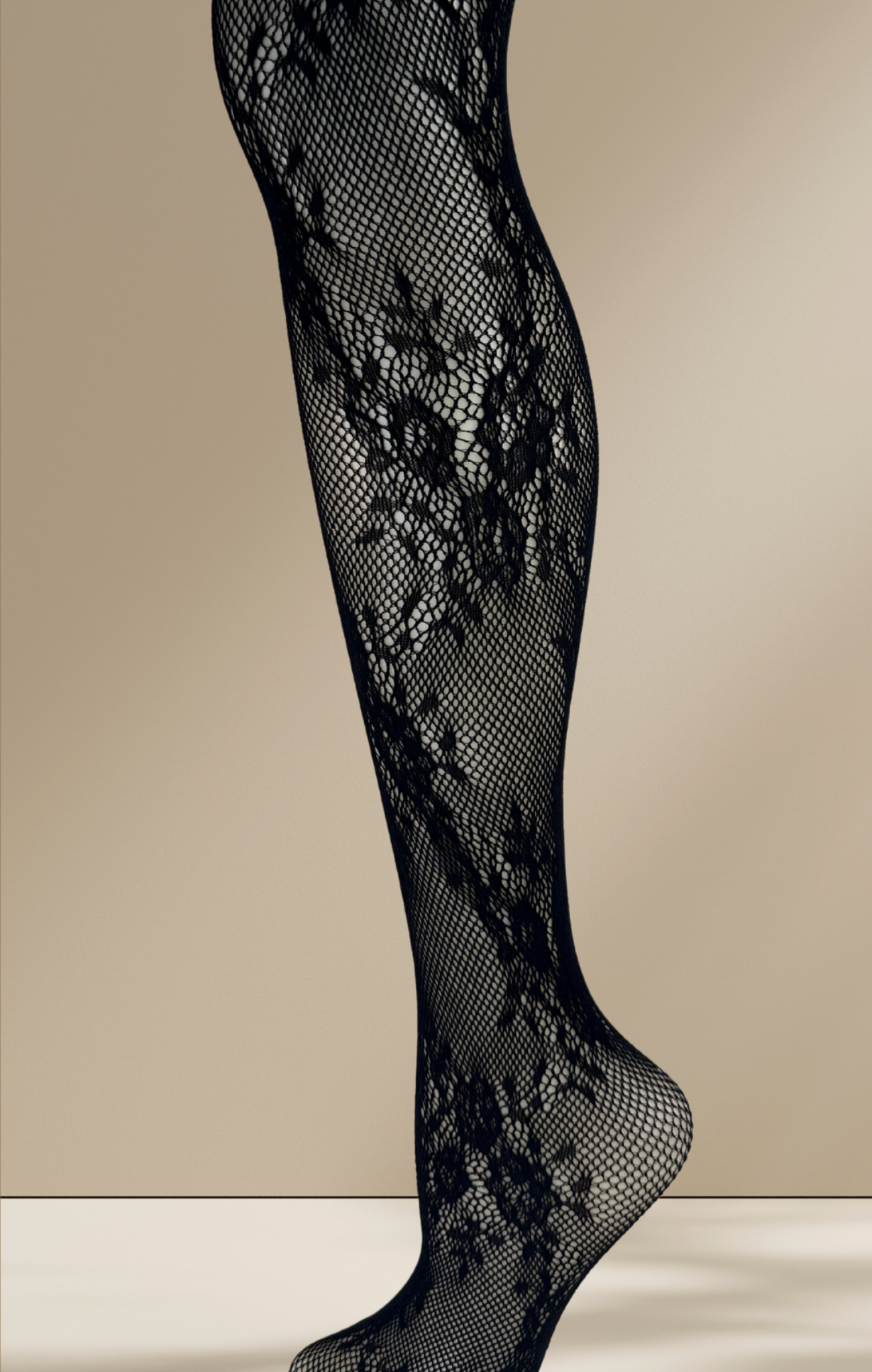 Vivian Floral Lace Tights