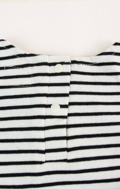 Jude Striped Long Sleeve Onsie