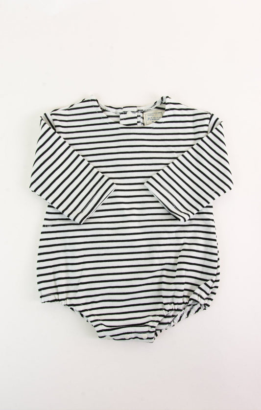 Jude Striped Long Sleeve Onsie