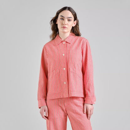 Dedicated Red Work Stripe Jacket