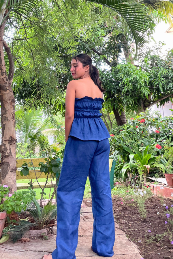 Dark Blue Gelato Top & Pants Set - Image 2