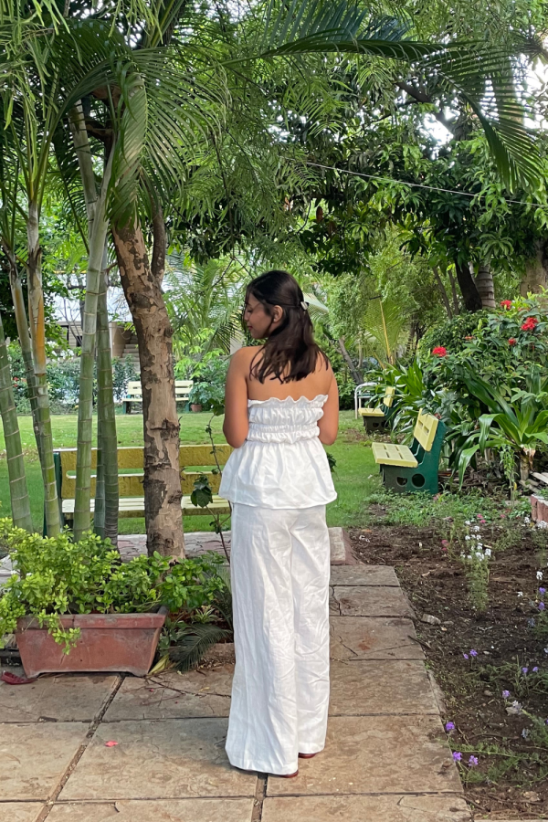 White Gelato Top & Pants Set - Image 3