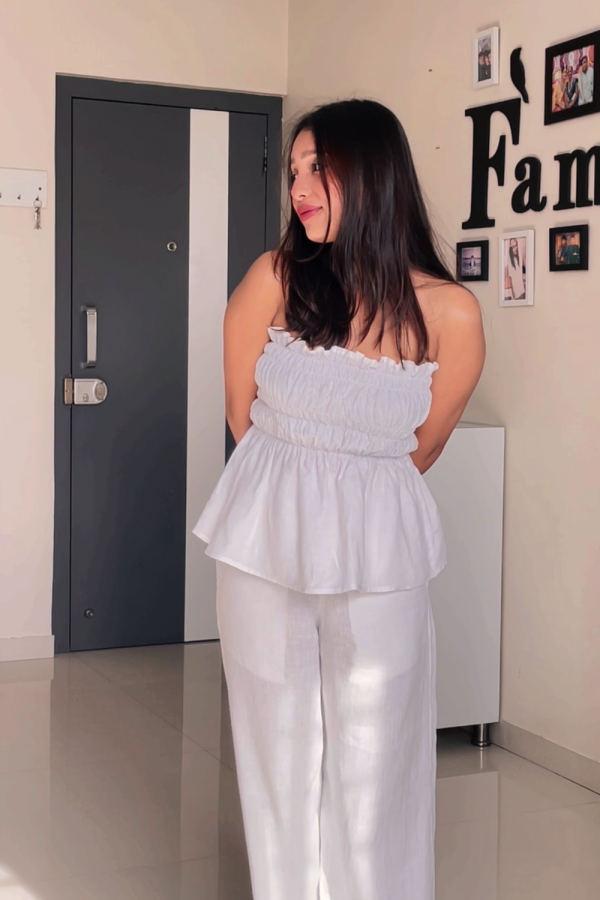 White Gelato Top & Pants Set - Image 4