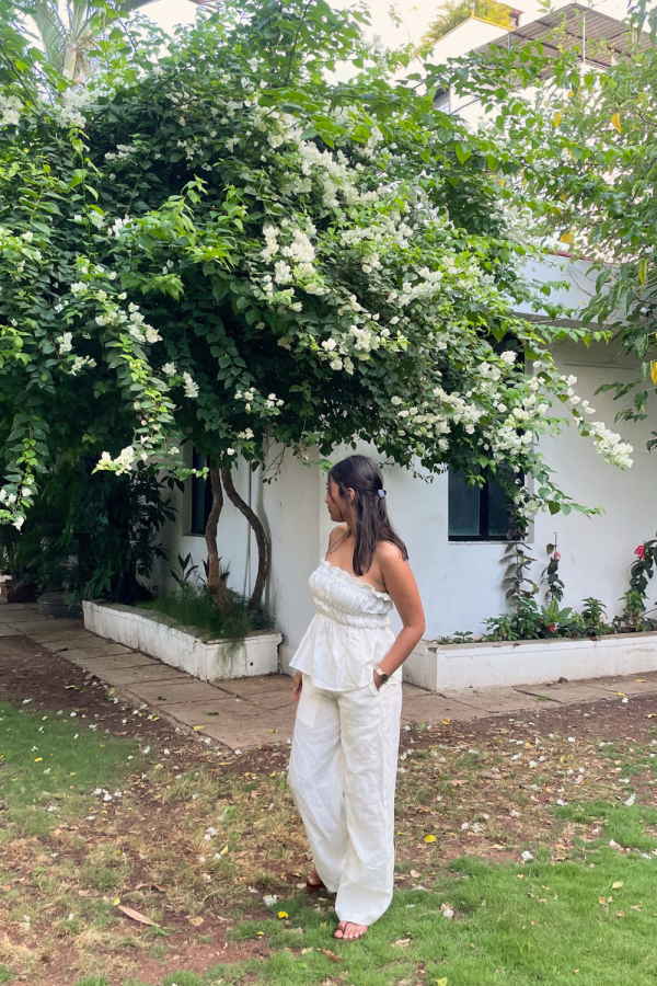 White Gelato Top & Pants Set - Image 5